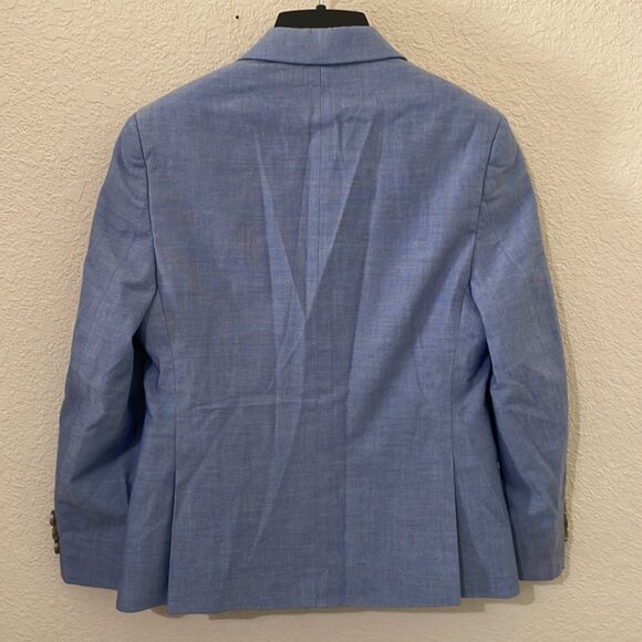 Class Club 2 piece light blue suit - jacket coat & pants Boys Size 8 - Picture 3 of 16